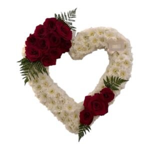 Corona Corazón Fúnebre