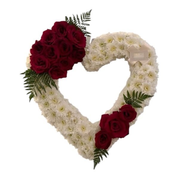 Corona Corazón Fúnebre