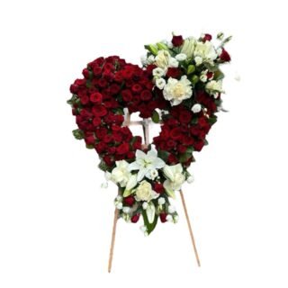 Corona Corazón Fúnebre
