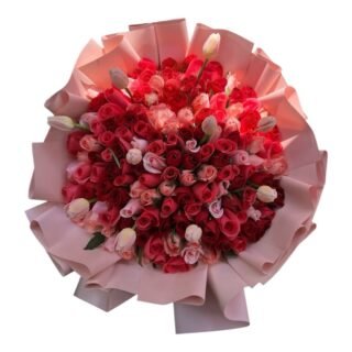 Ramo Rosas y Tulipanes