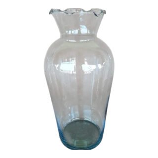 Florero con borde superior