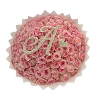 Ramo Rosas  Letra Personalizado