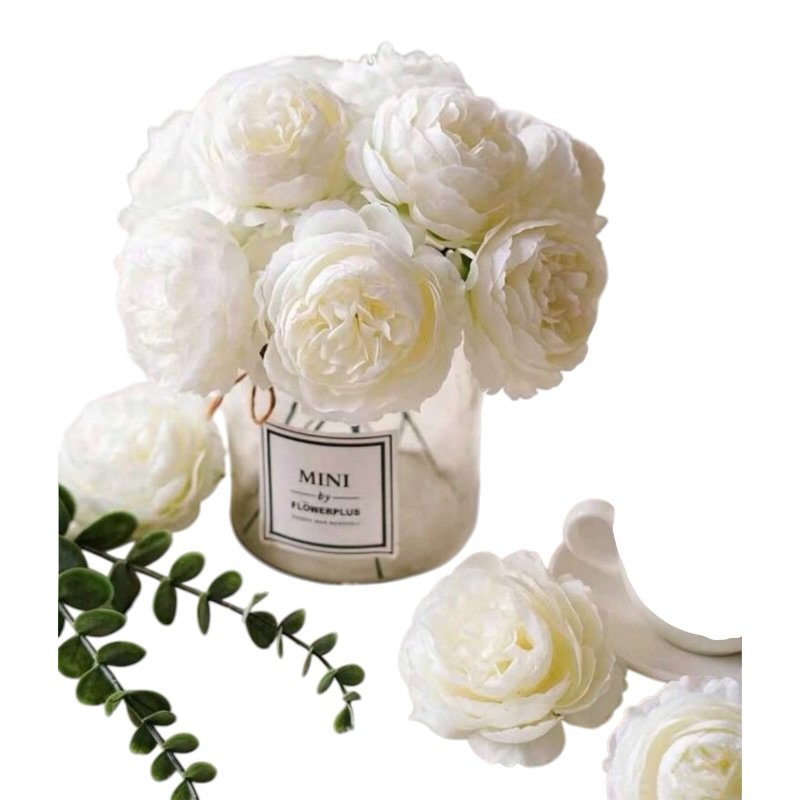 Peonia artificial (24pz) - Imagen 5