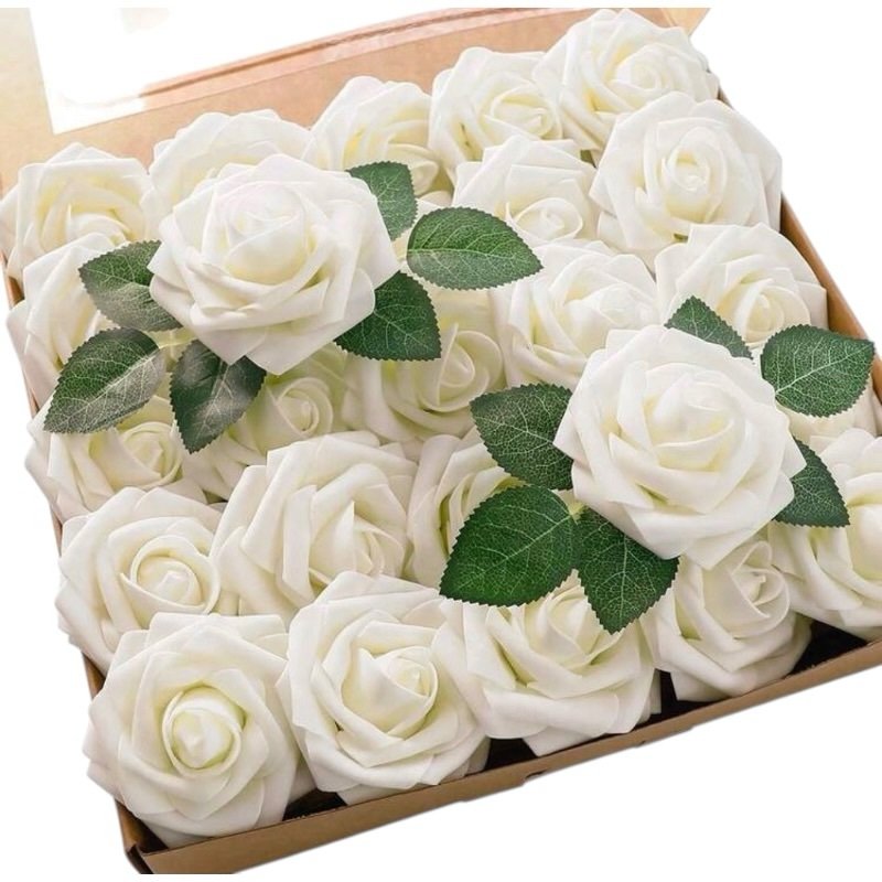 Rosa Espuma Artificial (50pz) - Imagen 2