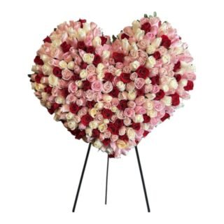 Corazón Rosas