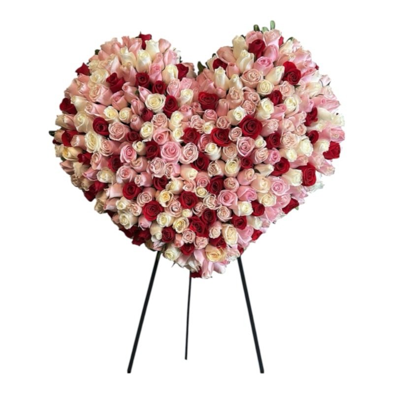 Corazón Rosas