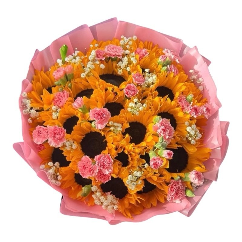 Ramo Grande Girasoles y Rosas