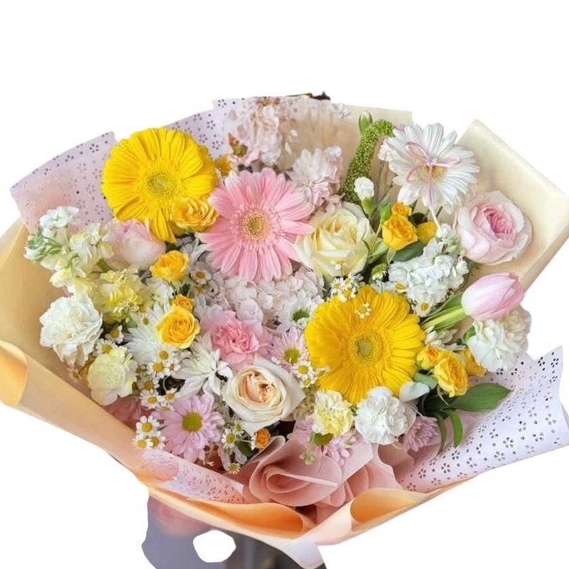 Ramo Primavera Girasoles y Rosas