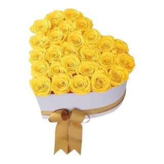 Caja Rosas Amarillas