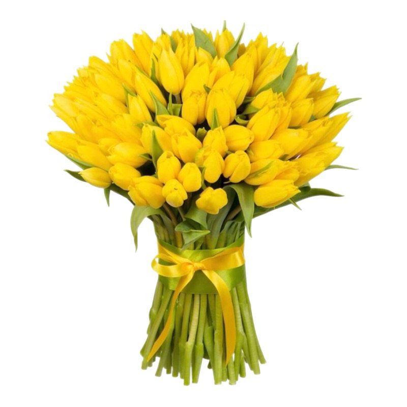 Ramo Grande Tulipanes Amarillos