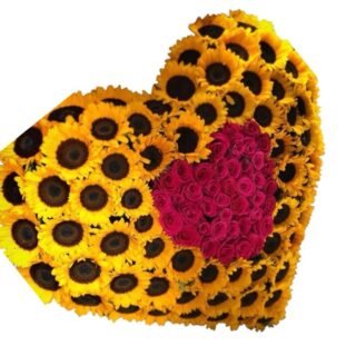 Ramo Gigante Girasoles y Rosas