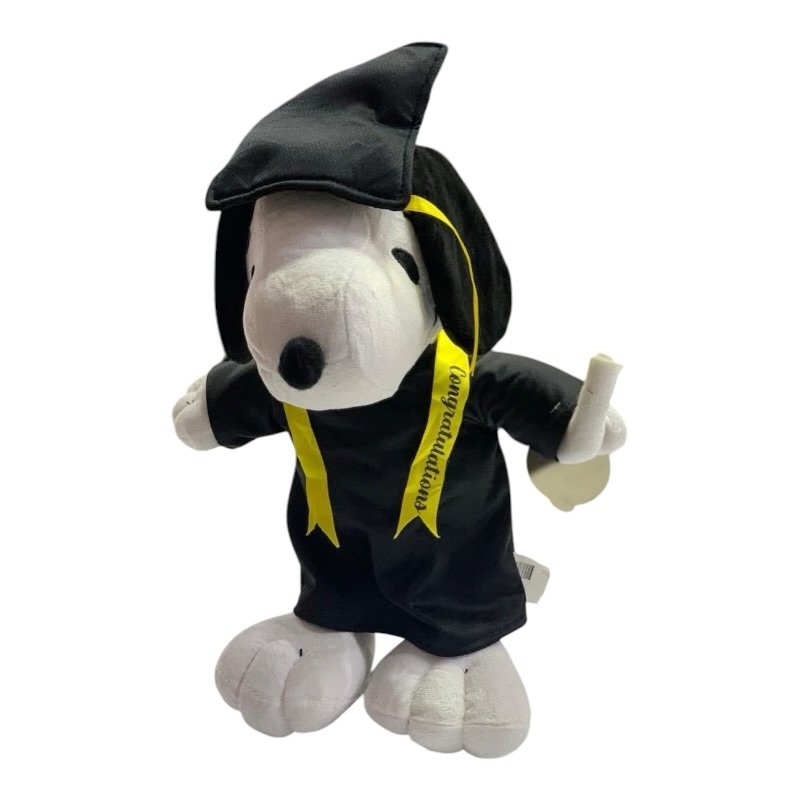 Peluche Snoopy Graduado